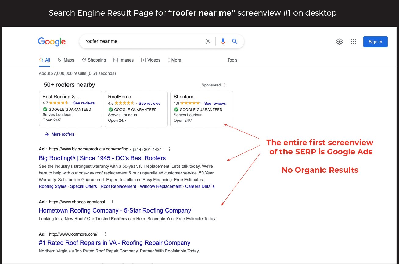 Local Business SEO SERP